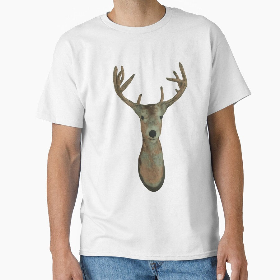 Bizarre Deer Mount Surreal Portrait by ikgrnzmpb88