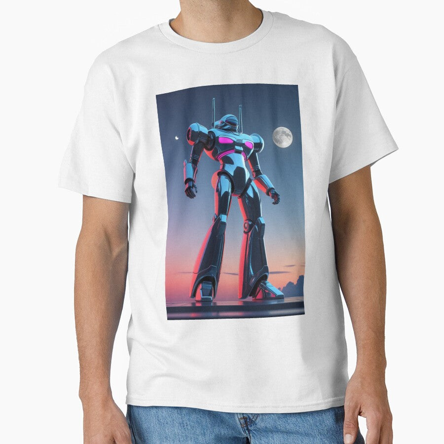 Neon Sentinel of Tomorrow's Yesterday by PrimeGens