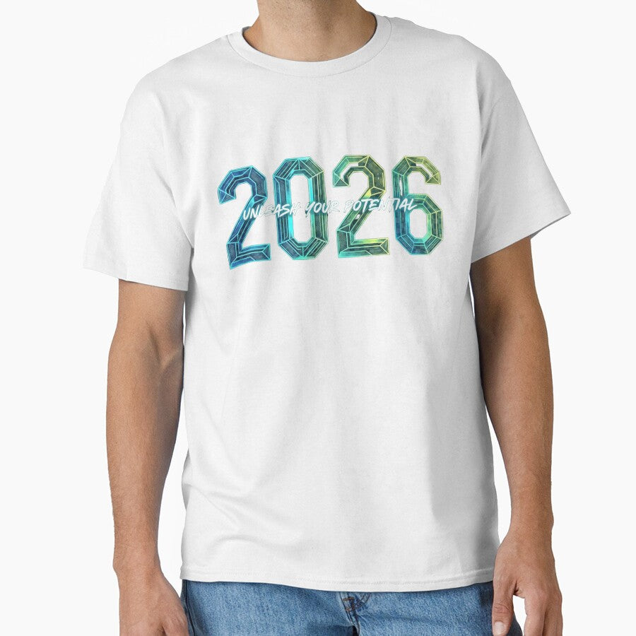 2026 Unleash Your Potential: Geometric Crystal Emblem by LookLikeBrand