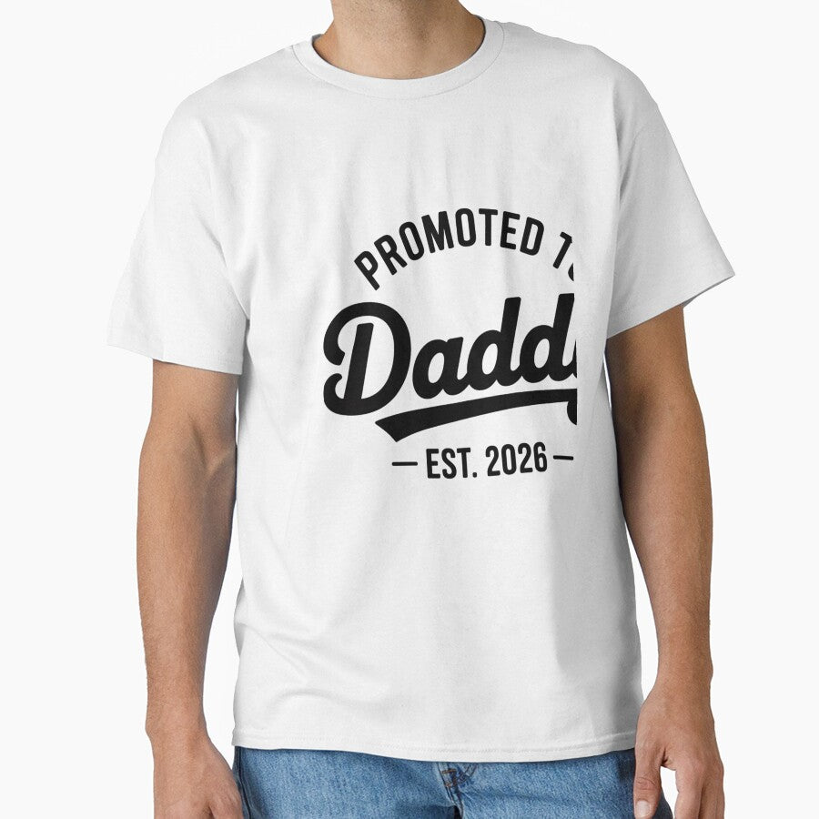 Promoted To Daddy Est 2026 New Dad Expecting Father by JMDesignHub