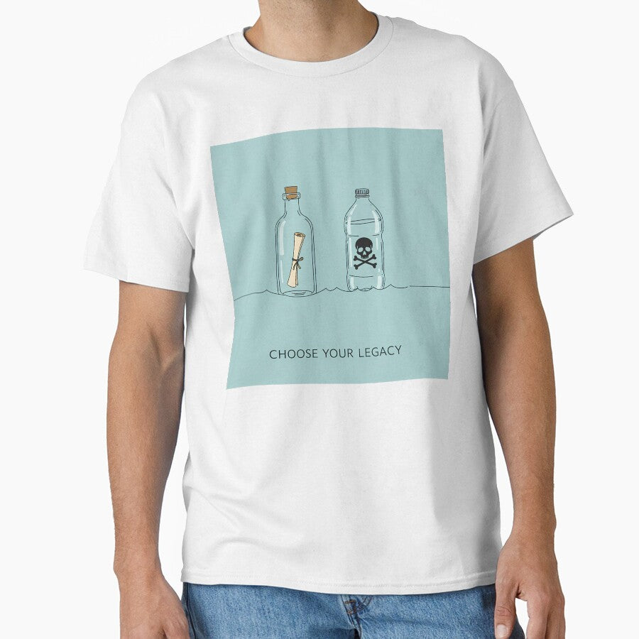 Choose Your Legacy Eco-Friendly Plastic Message by OneMillionSpot
