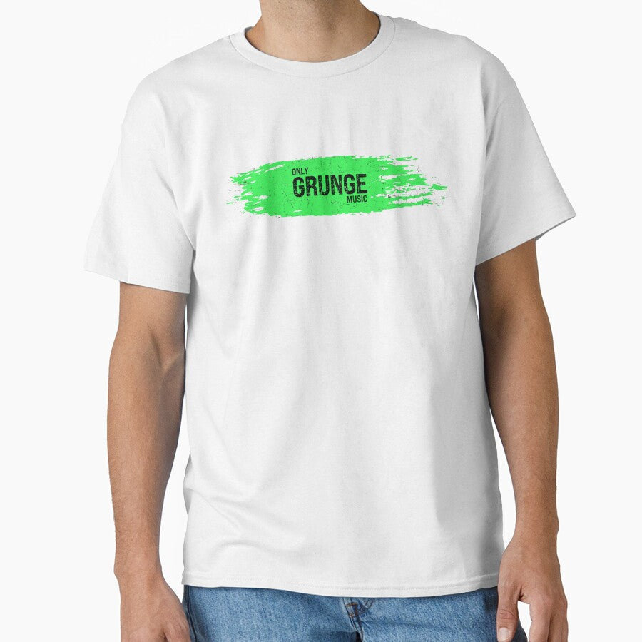 Only Grunge Music (green)- ideal gift for grunge fans by ArtYourStyle