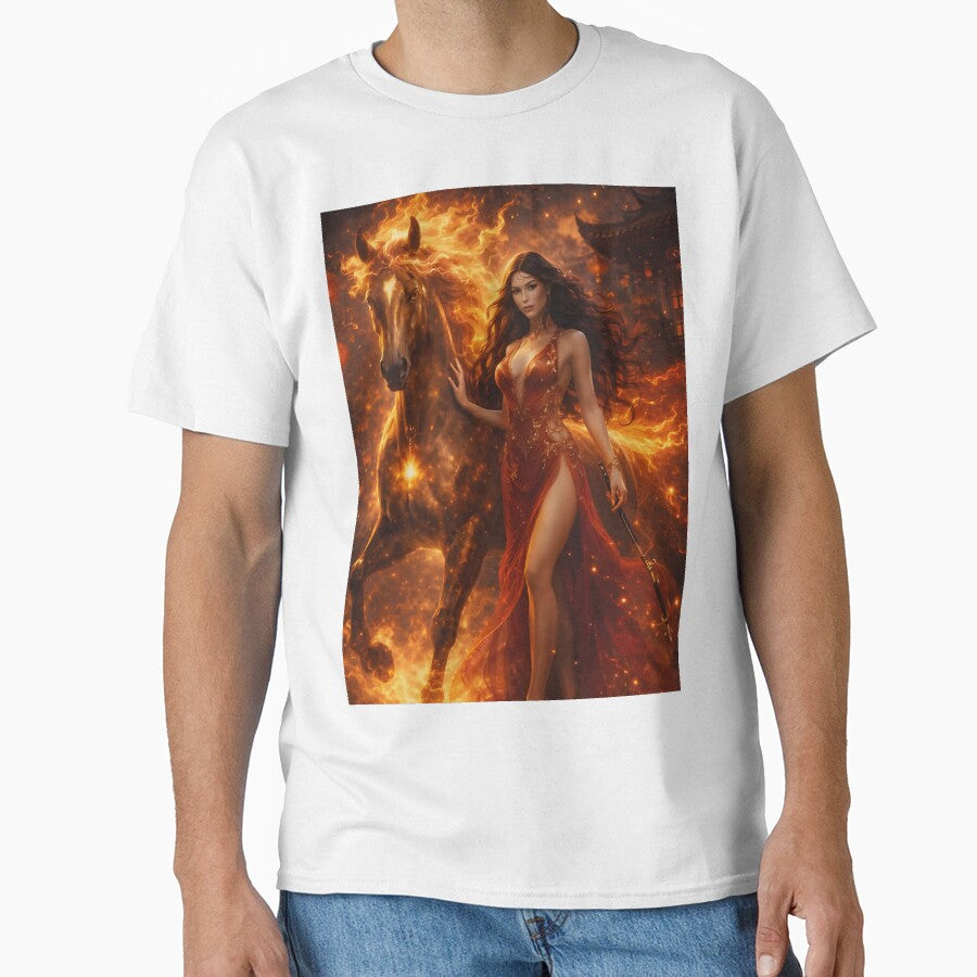 Empress and Steed, Flameborn by ©-G3'SS-IRM