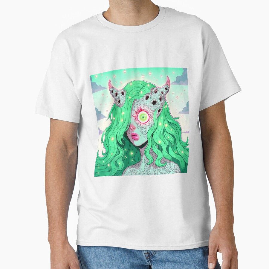 Cool Weird Alien Anime Girl by bubblegoth