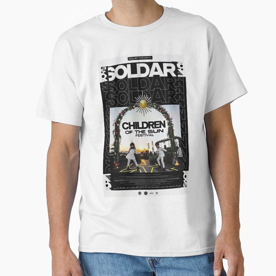 Soldar Children of the Sun Solarpunk Festival Design by Raw-Ink