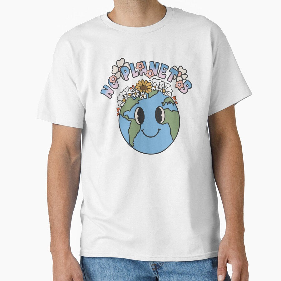 No Planet B Vintage Boho Retro Style Environmental Earth Day Climate Activists Design by Viral-Style