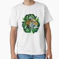 Bengal Tiger Recycle Design — Endangered Wildlife Conservation Art, Save The Tigers Nature Gift by BeaverFriends