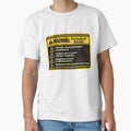Warning Pickleball Addict – Funny Caution Label Humor Art | Pickleball Lover Gift by irfanshikh