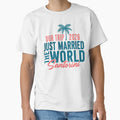 Our Trip 2026 Just Married Santorini Travel Couple Shirt by Lyutee