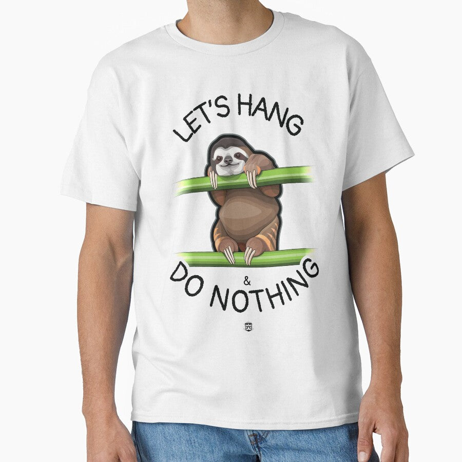 Let's Hang & Do Nothing Sloth by digitalchet
