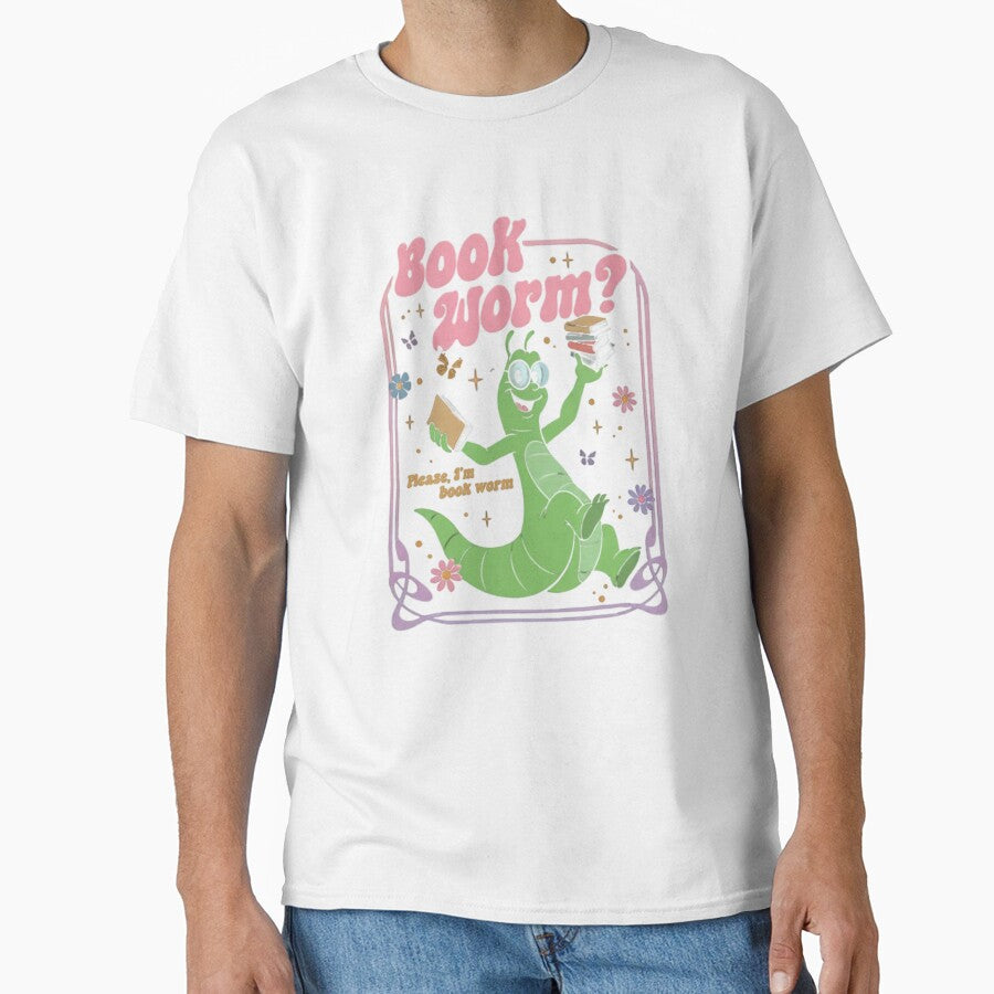 Retro Groovy Bookworm Reading Enthusiast Mascot by MotivaChic