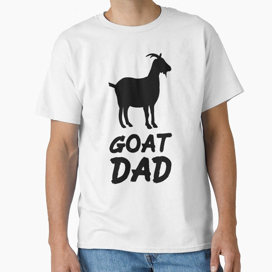 Goat Dad for Goat Lovers, Black by Mochi-Merch