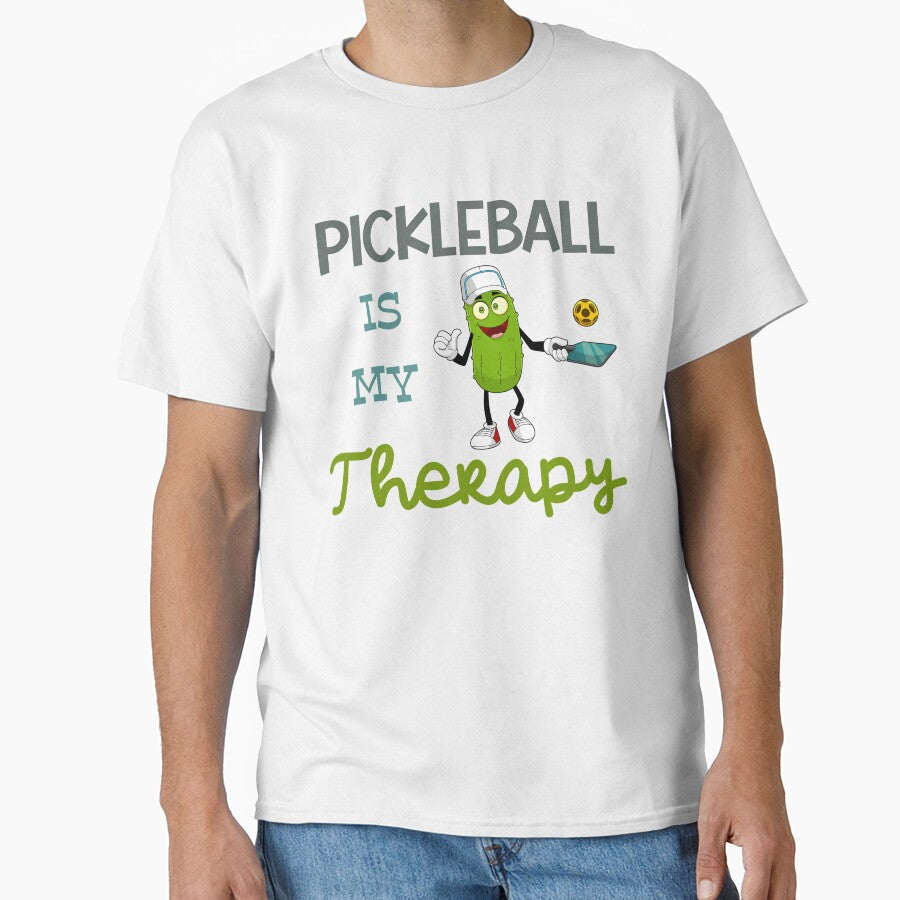 Pickleball Is My Therapy by MyMysTShirts