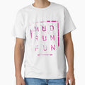 Mud Run Fun Tough Mudder PINK Trail Running and Marathon by BOBSMITHHHHH