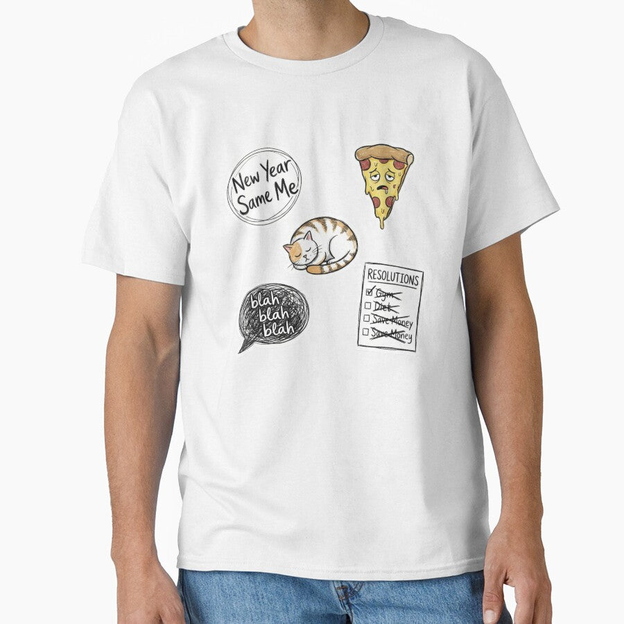 Realistic Resolutions 2026 Sticker Pack - Funny & Sarcastic by BKPrintDesing