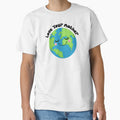 Retro Love Your Mother Earth Green Recycle Eco Hydro Laptop Sticker Decal by OneWorldLove