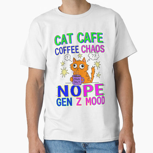 8Bit Coffee Cat Chaos Gen Z Aesthetic Meme by ART ATTACK ZONE