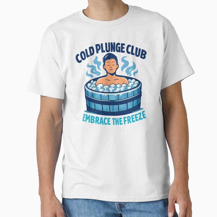 Cold Plunge Club Embrace The Freeze Wellness by VaultInk