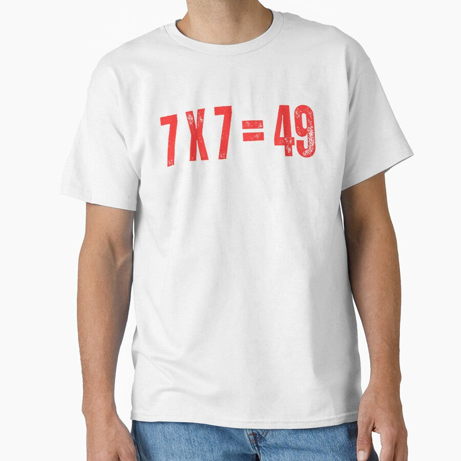 Funny Maths 7 x 7 = 49  Gen Alpha Meme by erozzz