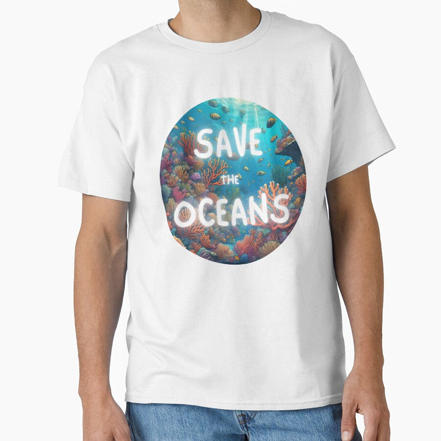 Protect Our Oceans Vibrant Coral Reef Symphony by ChicTrendz