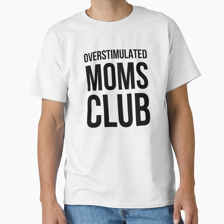 Overstimulated moms club funny mother cute mama humor by snowry