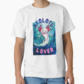Watercolor painted Axolotl lover by Rafa-MB