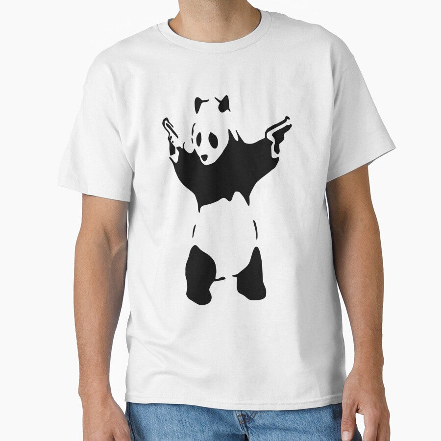 Banksy Panda by ShopArtBigBrot