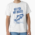 Coastal ِmarine life Gut Fish, Not Houses Coastal Conservation by Feather Art