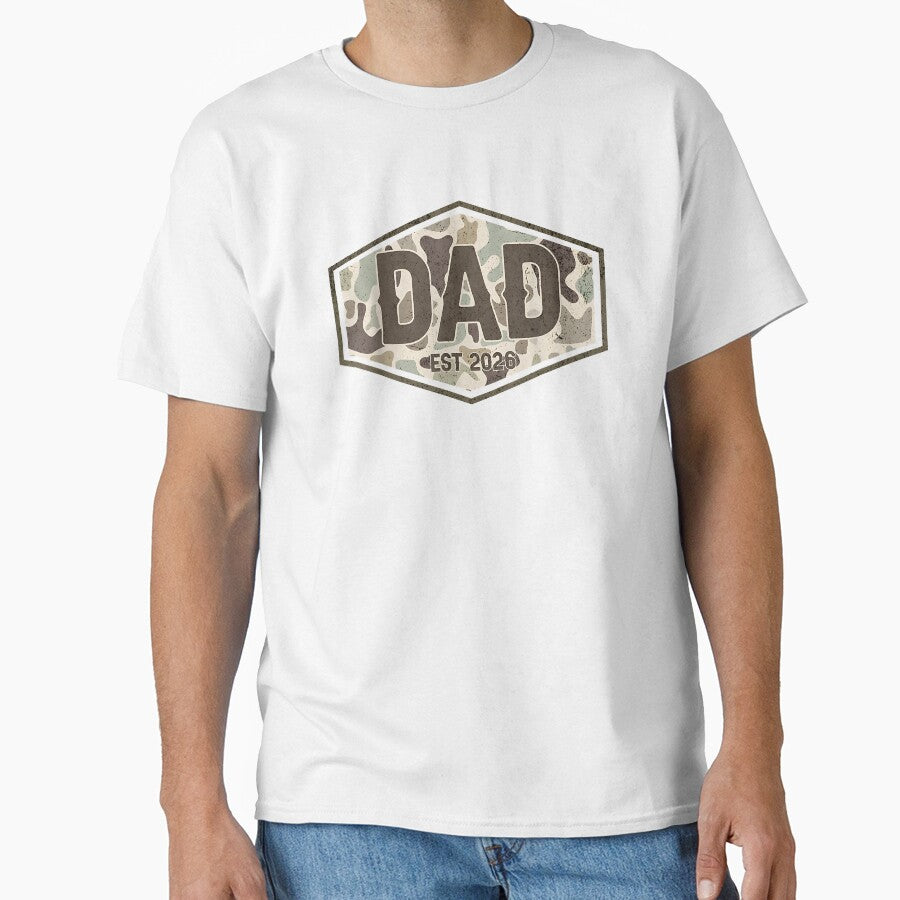 Dad Est. 2026 Logo Father 2026 Loading New Dad 2026 by Goleon12