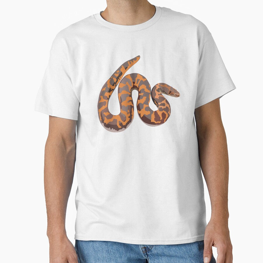 S is for Sand Boa,Sand Boa – Burrowing Desert Snake Wildlife Illustration by PrettylittlepastelUk