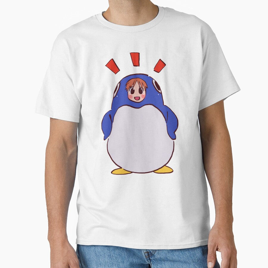 I draw chiyo chan in penguin suit mascot / anime azumanga daioh by RansRoom