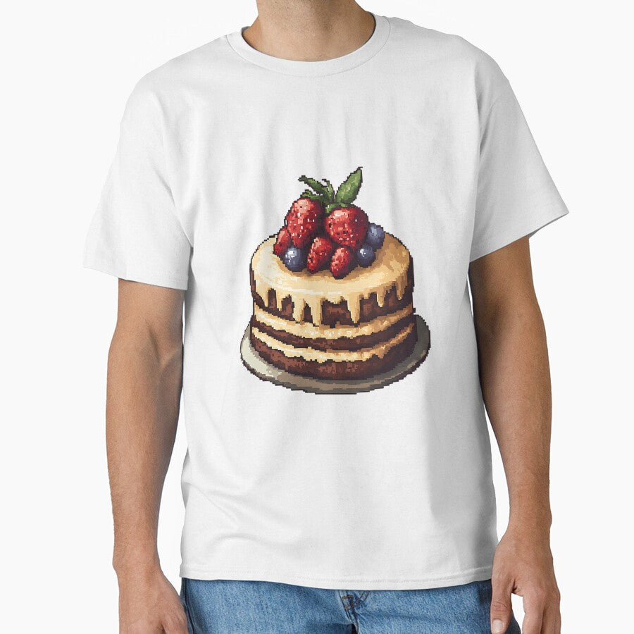 Retro Pixel Art: Pixelated Cake by bapupa