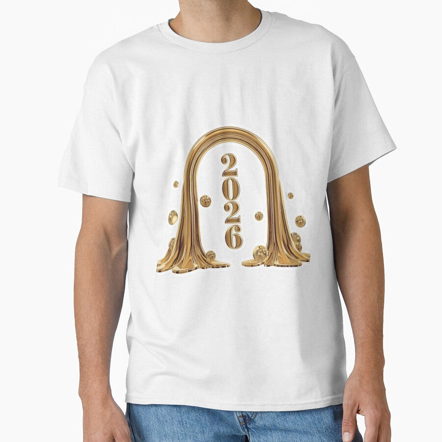 2026 Golden Portal Manifestation Luxury Aesthetic by sa-prints