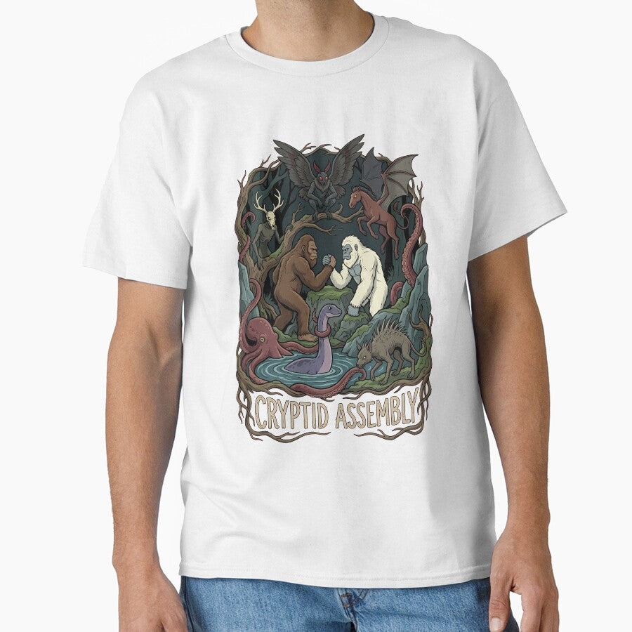 Cryptid Assembly Bigfoot Yeti Arm Wrestle by k3rstman1