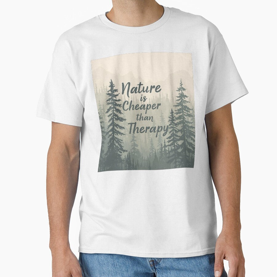 Nature Is Cheaper Than Therapy Forest by Classy-Artist
