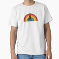 Trail Runner - Vintage Half Circle Sunset by HeatherPore
