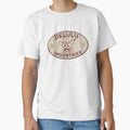 Funny Delulu Shirt Delulu Industries Retro Cowboy Aesthetic Reality Is Optional Neurodivergent Logo Retro Style Mental Health Humor by RealLifeMerchies