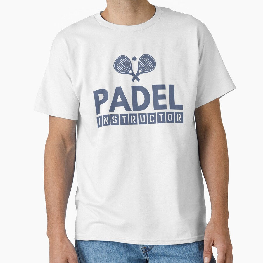 Padel Instructor Padel Coach Padel Trainer by Anniko Art Studio