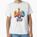 Dad Est 2026 New Father King Crown Retro 3D Style by RDproject