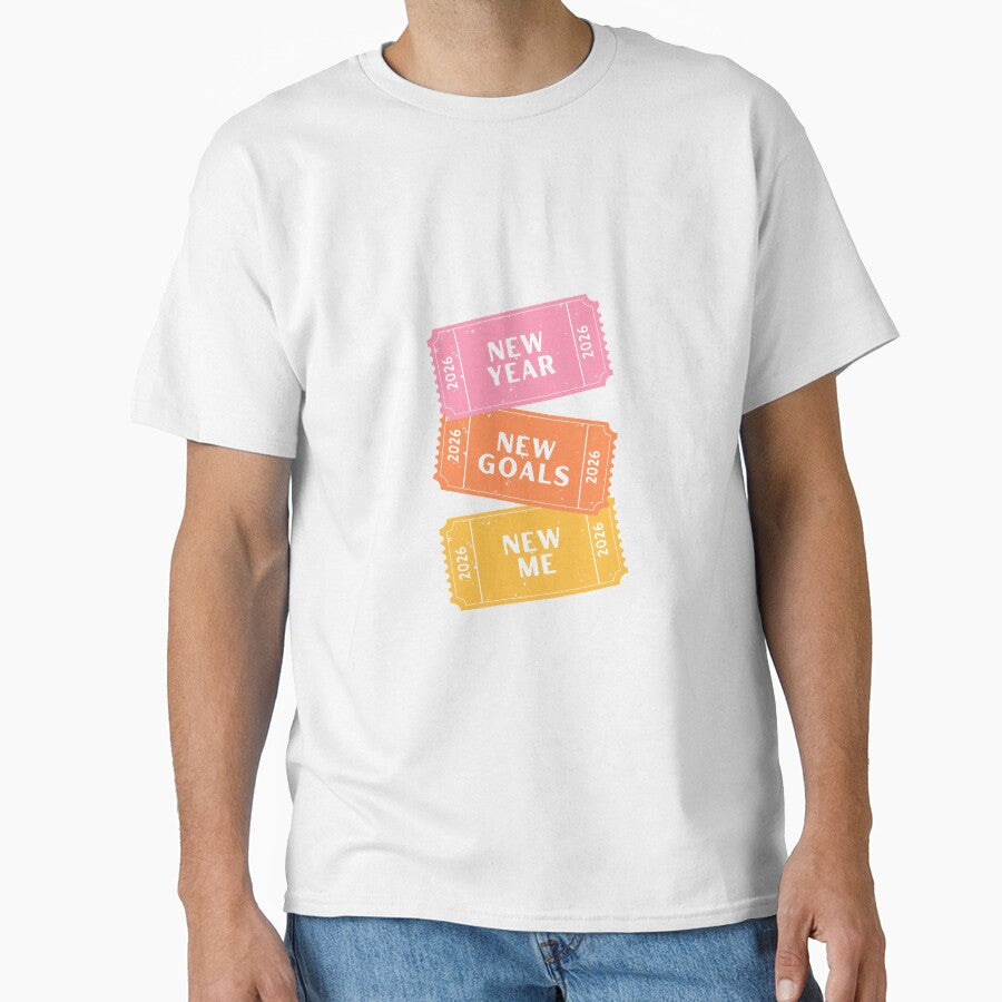 New Year New Me - Vintage Tickets for 2026 Goals by Colorful-Garden