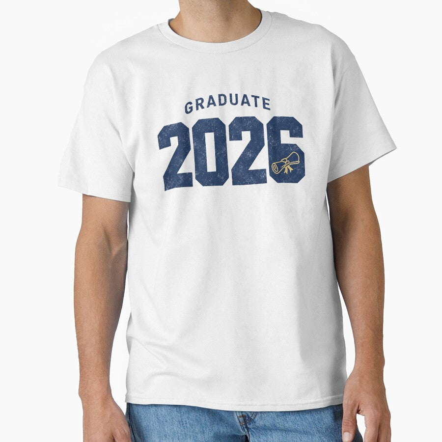 Graduate 2026 Navy Gold Graduation Design by The Salted Lime Cape Cod