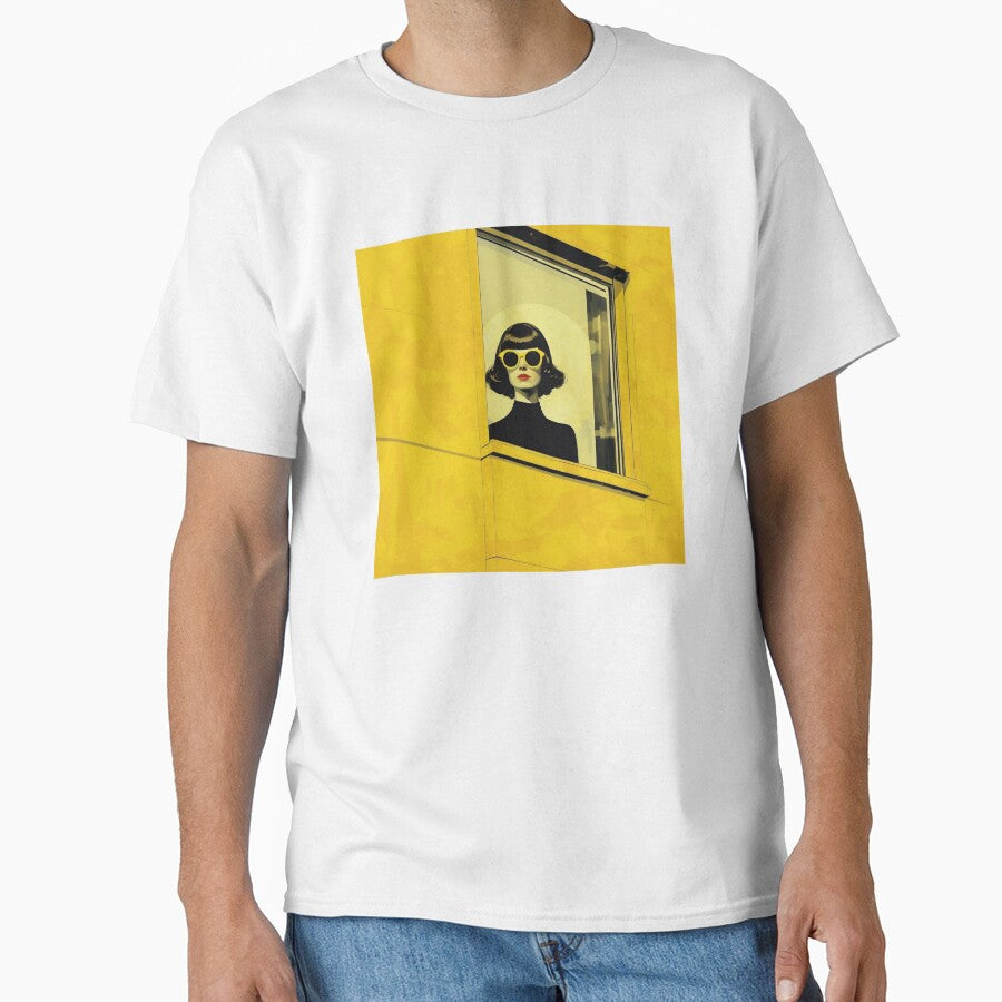 Modern Day Girl at Window by Laila-Ahmed