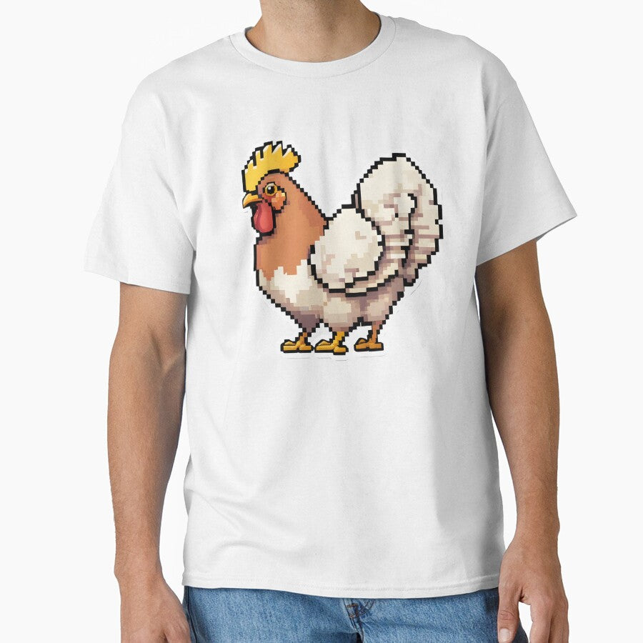 Cute Pixel Chicken by ZM0R