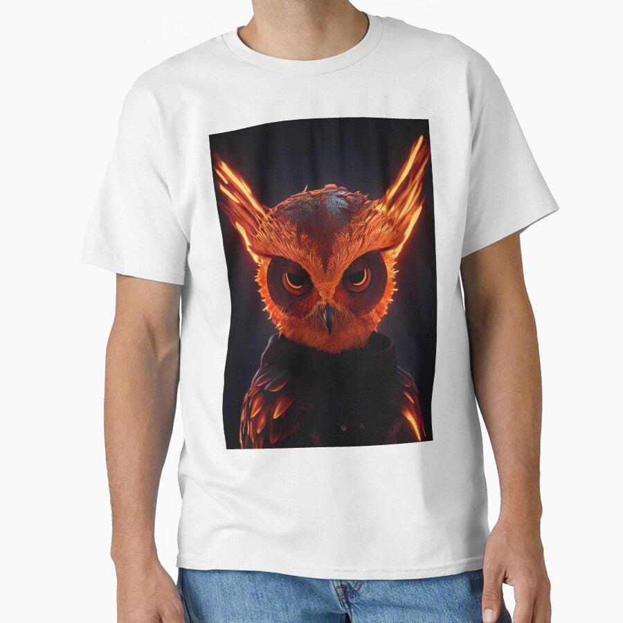 Magma fire owl - Midjourney by AI1artist