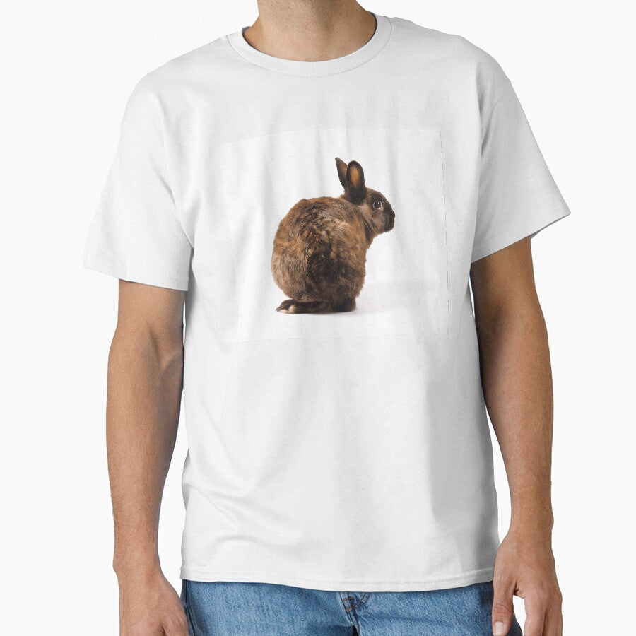 Rabbit looking over its shoulder by yeamanphoto