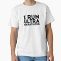I run ultra marathons text by PlanBesser