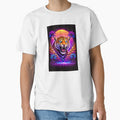 Neon Leopard Tiger – Synthwave Cyberpunk Predator by Fleetwood1994