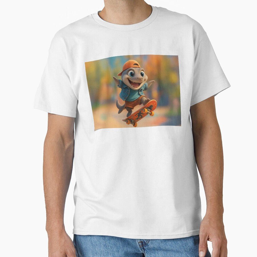 Skater Cookiecutter Shark by Sillytoe