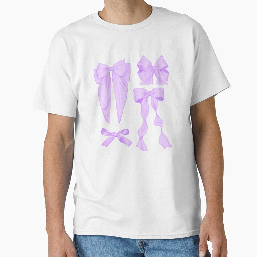 Purple Ribbon Bow Collection by rainmatthews