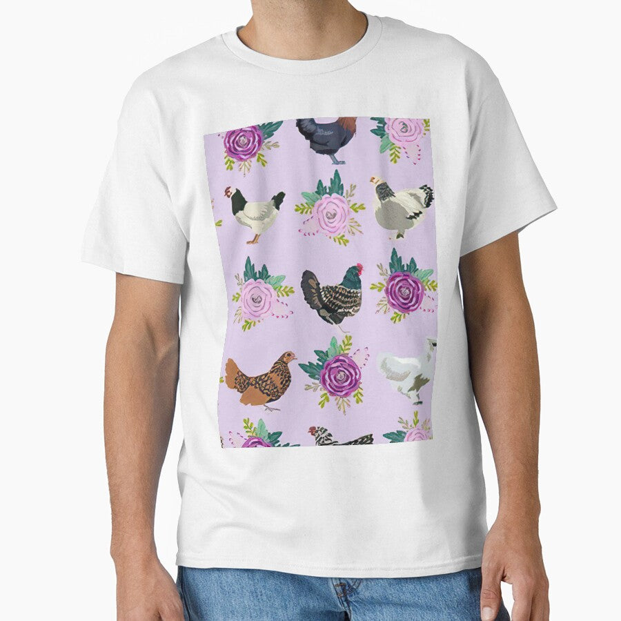 Purple Floral Chicken by SweetPea49